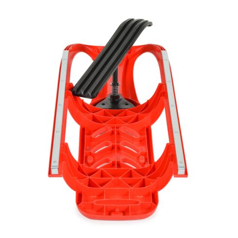 Moni Bullet műanyag szánkó, kormánykerékkel, húzható - Piros