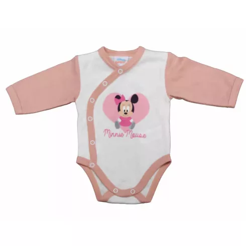 Disney Minnie elöl patentos hosszú ujjú body (62)