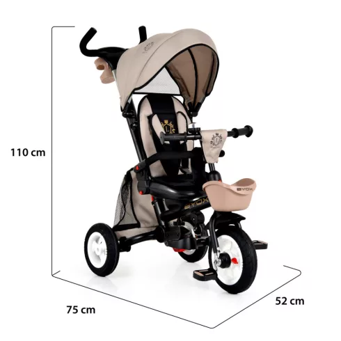 Byox Flexy lux tricikli  - bézs