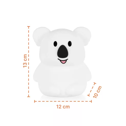 Zopa Szilikon LED lámpa M-es - Koala