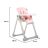 Cangaroo I Eat multifunkciós etetőszék - rózsaszín