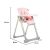 Cangaroo I Eat multifunkciós etetőszék - rózsaszín