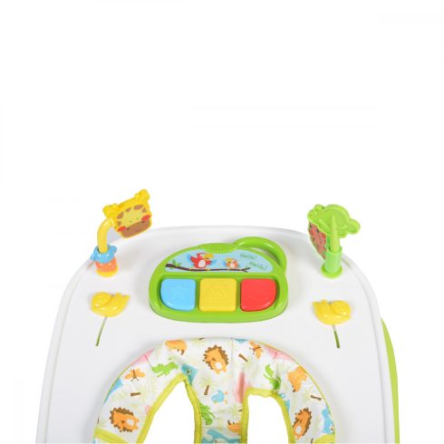 Moni Zoo 2in1 bébikomp és járássegítő - zöld