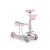 Moni Bubblegum 2IN1 ráülős roller - Rózsaszín 