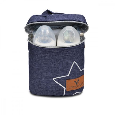 Cangaroo Charlie cumisüveg melegentartó - kék