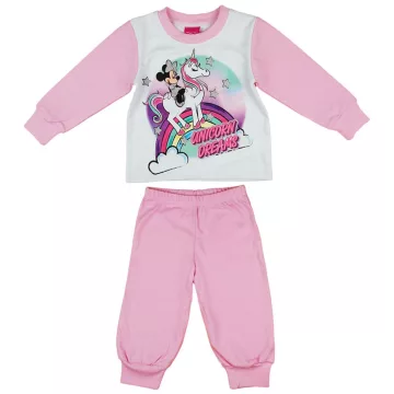 Disney Minnie és unikornis lányka 2 részes pizsama (80)