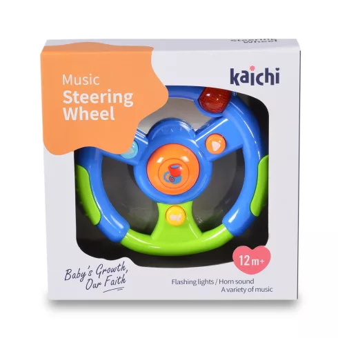 Kaichi zenélő bébijáték - kormány