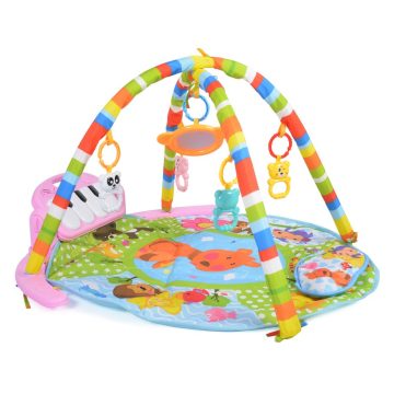 Moni BABY PIANO Játszószőnyeg zongorás - rózsaszín 