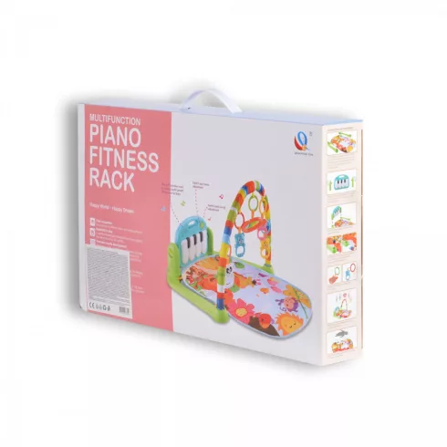 Moni FITNESS Játszószőnyeg - türkiz 