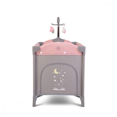 Cangaroo Once upon a time 2 multifunkciós utazóágy - pink