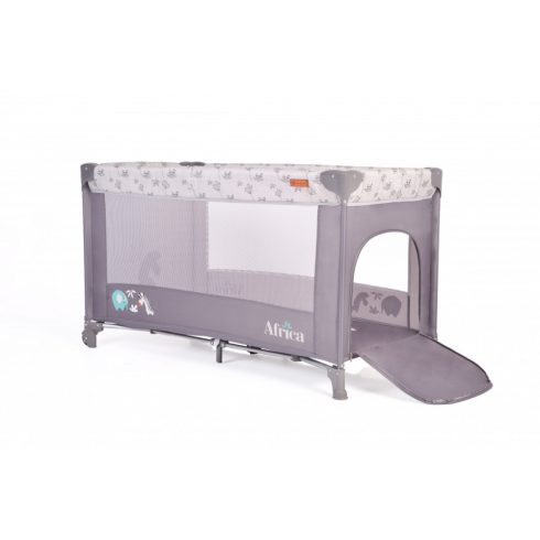 Cangaroo Africa 1 szintes utazóágy - szürke