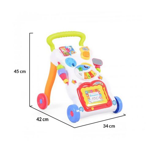 Moni Dreams járássegítő műanyag 2in1 