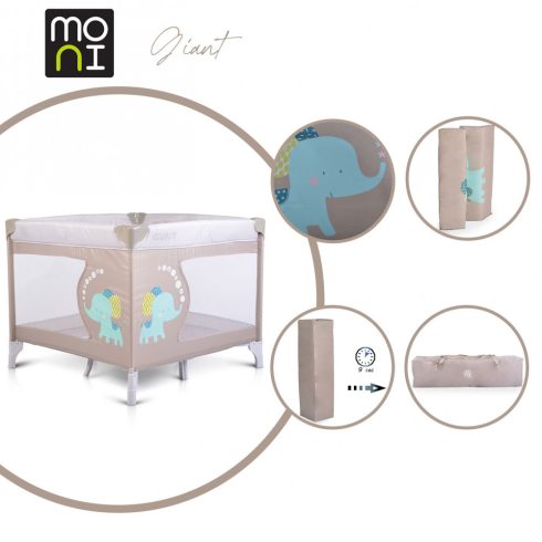 Moni Giant utazójáróka - bézs