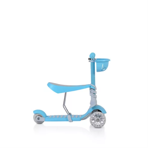 Moni Bubblegum 2IN1 ráülős roller - Kék