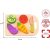 Tooky Toy Fa játék vágható zöldségek 10 db-os 
