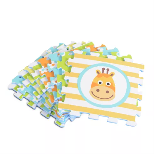 Moni Toys szivacs puzzle 9 db-os - Animals