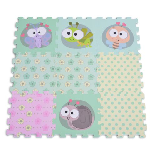 Moni Toys szivacs puzzle 9 db-os - Insect World