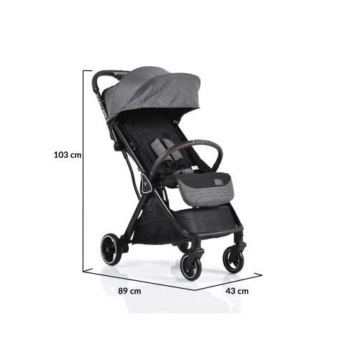 Cangaroo Easy Fold sport babakocsi - szürke 