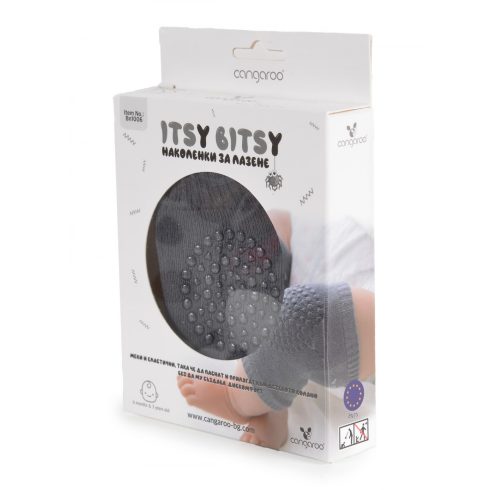 Cangaroo Itsy Bitsy gyermek térdvédő - sötétszürke 