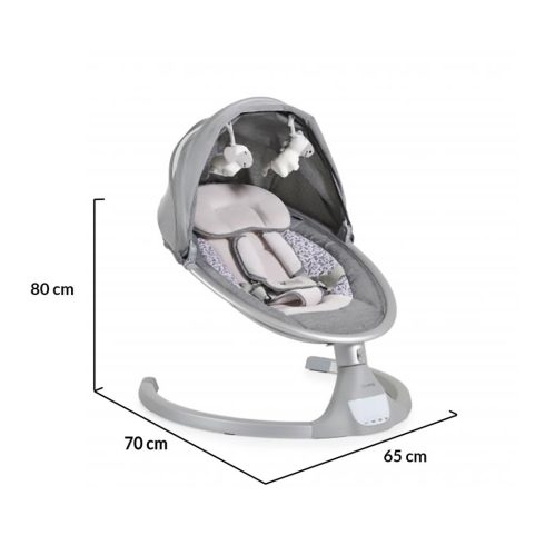 Cangaroo iSwing elektromos hinta és pihenőszék - ezüst 
