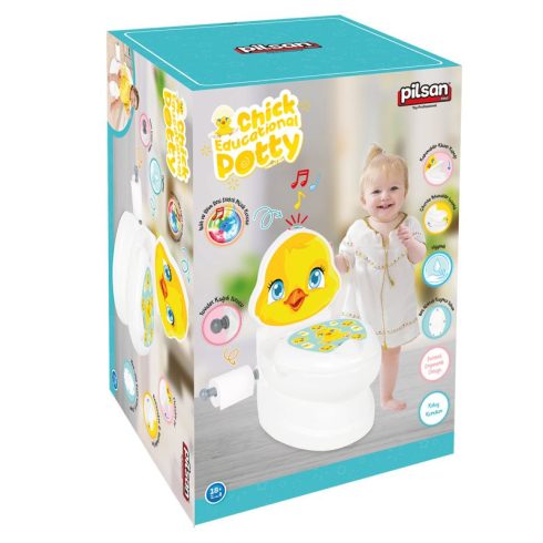 Cangaroo Pilsan bili és gyerek WC 2in1 öblítő hanggal - Csőrike