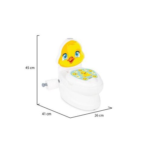 Cangaroo Pilsan bili és gyerek WC 2in1 öblítő hanggal - Csőrike