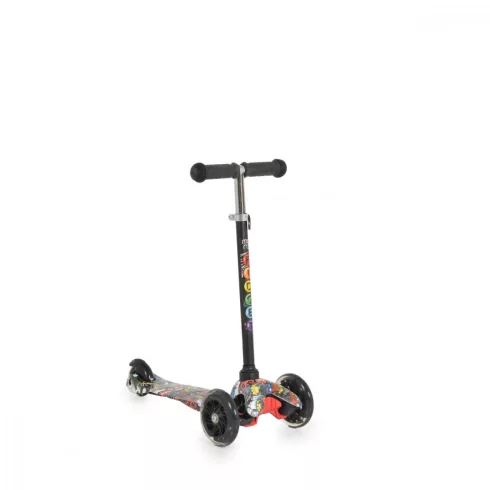 Moni Fidget 3 kerekű roller 3 év+ - fekete 