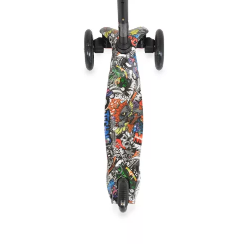 Moni Fidget 3 kerekű roller 3 év+ - fekete 