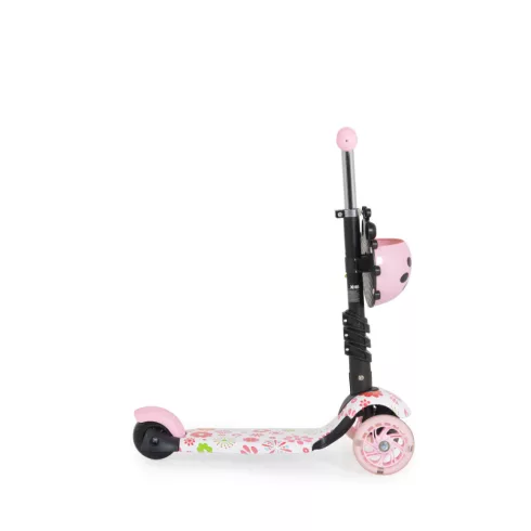 Moni Lollipop roller üléssel katicás rózsaszín 