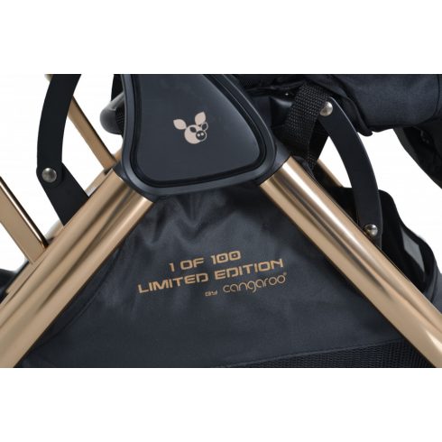 Cangaroo Easy Fold sport babakocsi limitált kiadás fekete 