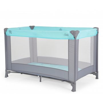 Moni Solo 1 szintes utazóágy - menta 