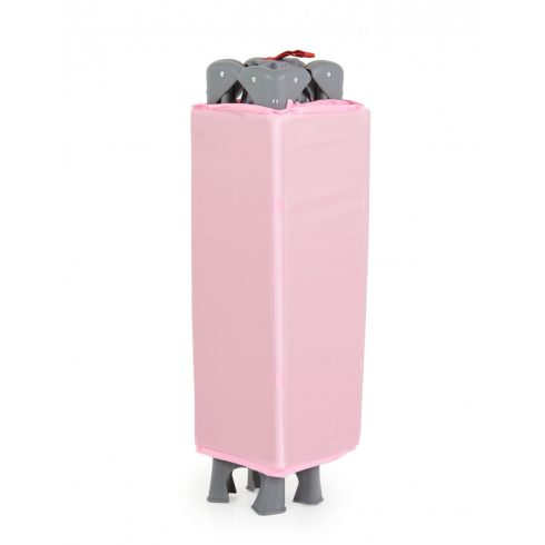 Moni Solo 1 szintes utazóágy - rózsaszín 