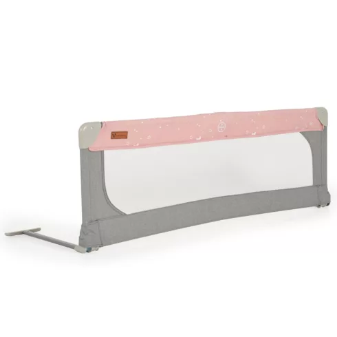 Cangaroo Bed rail leesésgátló 130x43,5 cm - rózsaszín/szürke 