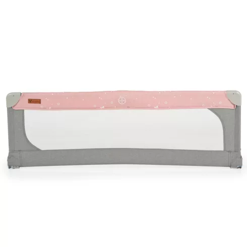 Cangaroo Bed rail leesésgátló 130x43,5 cm - rózsaszín/szürke 