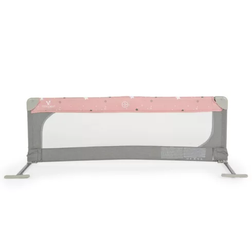 Cangaroo Bed rail leesésgátló 130x43,5 cm - rózsaszín/szürke 