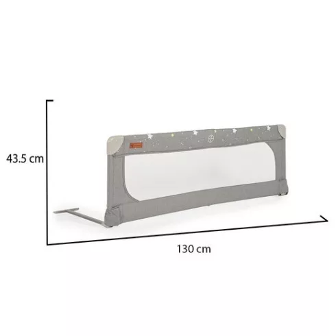 Cangaroo Bed rail leesésgátló 130x43,5 cm - szürke 