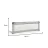 Cangaroo Bed rail leesésgátló 150x50cm - szürke 