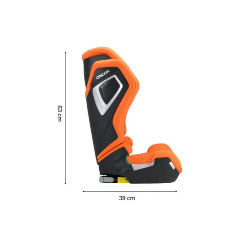 Recaro Axion1 gyerekülés 100-150 cm - Happy Grey