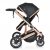 Moni Thira 3:1 multifunkciós babakocsi - Fekete 