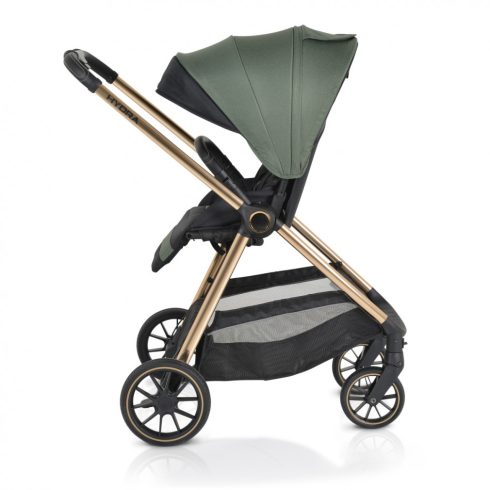 Cangaroo Hydra 3in1 babakocsi i-size hordozóval - Zöld