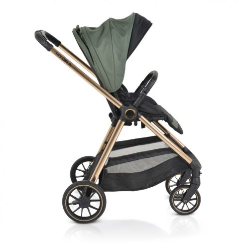 Cangaroo Hydra 3in1 babakocsi i-size hordozóval - Zöld