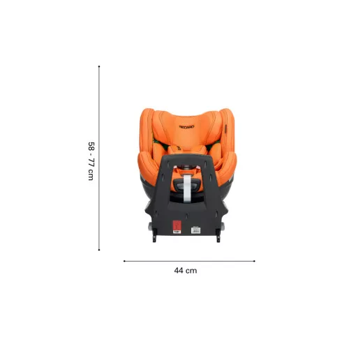 Recaro Xenon 1 Kid i-Size gyerekülés 61 -125 cm - Vibrant Orange