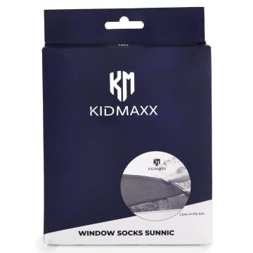 KIDMAXX Sunnic árnyékoló autó ablakra 2 db - Fekete