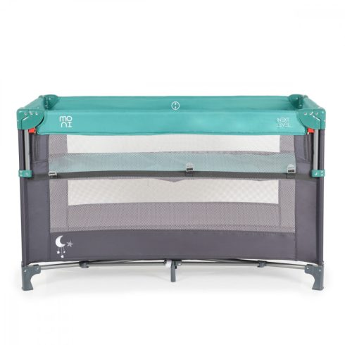 Moni Next Level multifunkciós utazóágy - türkiz