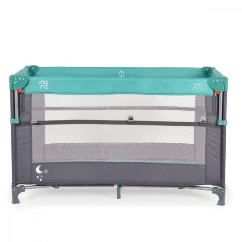 Moni Next Level multifunkciós utazóágy - türkiz