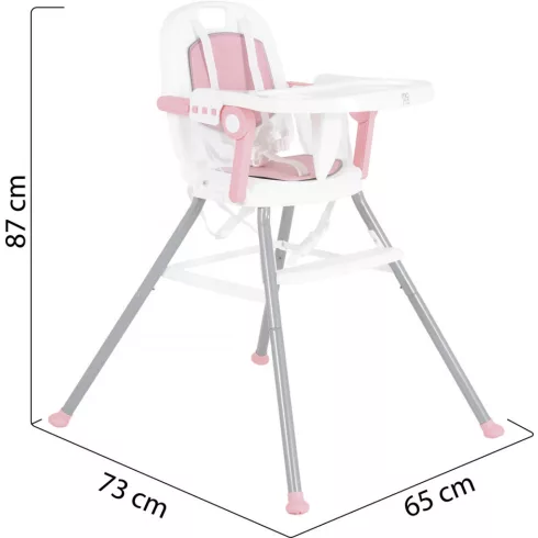 Moni Amaretti 3in1 etetőszék - Rózsaszín 