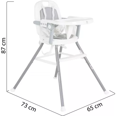 Moni Amaretti 3in1 etetőszék - Szürke