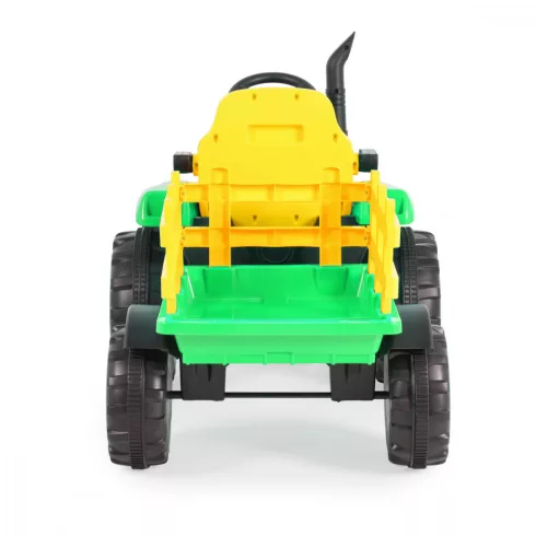 Moni Rancher elektromos traktor utánfutóval - Zöld
