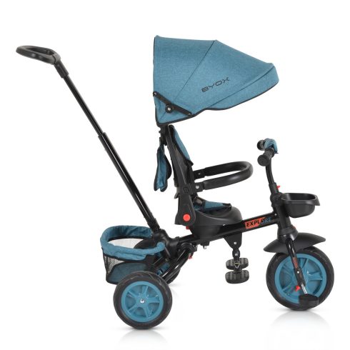 Byox Explore tricikli összecsukható (forgatható üléssel) - Türkiz