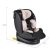 Cangaroo CASTOR i-Size Isofix gyermekülés (40-150 cm) - Púder 